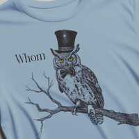 Grammar Owl Writers Gift Funny Teacher Reading