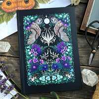 Magical holographic foil high quality barn owl A5 Journal hardcover Book with 160 Pages! Perfect for