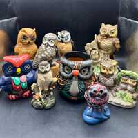 Vintage Owl Figurines your choice