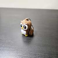 Cute Baby Owl Articulated Fidget Toy Keychain