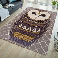 Owl rug, animal rug, animal rug, owl art rug, decorative rug, home decor, owl skin rug, zebra decor,