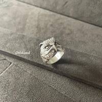 Owl Ring, Sterling Silver Bird Owl Ring, Mystic Owl Ring, Unique jewelry, Animal Lover Gifts, Access