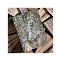 Barred Owl Photograph Hardbound Notebook | Wildlife Photo Journal | Nature Vacation Home Guest Book 