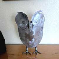 Metalwork Owl
