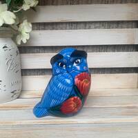 Talavera Owl Colorful Bird Home Decor Mexican Folk Art