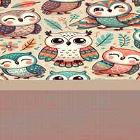 cute owl tumbler digital design