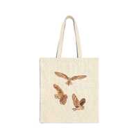 Barn Owls Cotton Canvas Tote Bag