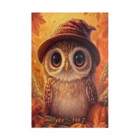 Autumn Owl Jigsaw Puzzle | 110/252/520/1014 Piece Options | Easy to Challenging | Cute Owl Puzzle | 