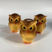 1980’s Owl Salt & Pepper Shakers and Toothpick Holder