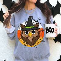 OWLS HALLOWEEN SCHOOL Spirit digital for sublimation & dtf, Halloween png, Owls png, Owls school