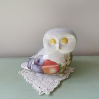 Figurine chouette/hibou en porcelaine Villeroy & Boch