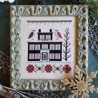 Two Snowy Owls by The Artsy Housewife / Cross stitch pattern / pattern only