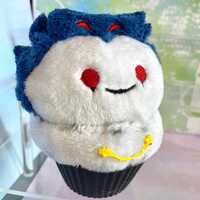 Stolas Goetia Owl Demon Cupcake Plushie Gift