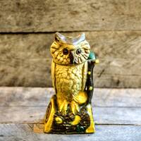 Owl penny bank