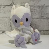 Precious Moments Tender Tails WHITE OWL w Tags Limited Edition Adorable Plush Enesco Corp. 1998 Stuf