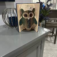 Owl Book Art