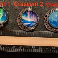 Pendants: Keys, Owls, & Crescents