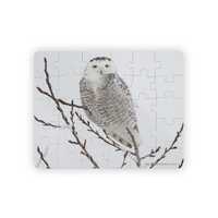 Snowy owl Kids' Puzzle, 30-Piece