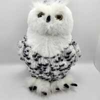 Vintage GANZ Webkinz ~ Snowy Owl (9.5 inch) - No Code