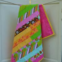 Handmade Owl Baby Quilt – “Owl Always Love You” Nursery Blanket 32x35