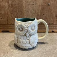 Owl Mug, Magenta Owl Coffee Chocolate Mug 3D