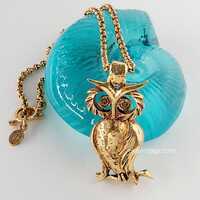 Xavier Loubens Paris - Collier vintage Hibou