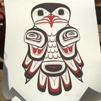 Haida Owl by Clarence  Mills