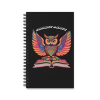 Smarty Party Spiral Journal with Colorful Owl Design, Perfect for Students, Gift for Teachers, Art L