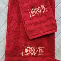 Love HP Bath Towel Set ,Potter Bath Towels,HP Bath Towel Set,Christmas Gift Bath Set,Wizards Owl Bat