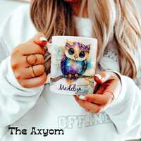 Custom Owl Mug, Personalized Gift Idea, Owl Themed Gift, Custom Name Mug, Gift for Her, Unique Custo