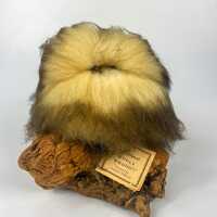 Vintage Wooly Whooos Shearling Owl Figurine By Sandy Finch