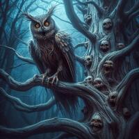 Demonic owl