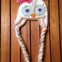 Pastel Owl Hat