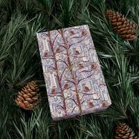 Owl's In Trees, Whimsical, Christmas, Birthdays, Gift Wrap Supplies, Holiday Gift Wrap, Unique W