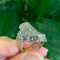 Owl Ring, Vintage Owl Ring, Owl Jewellery