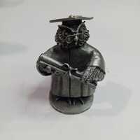 Hudson Pewter Graduation Owl Figurine