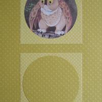 Friend Owl Bambi Blank Notebook Journal Sketchbook, Upcycled Children's Book