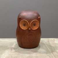 Vintage Laurids Lonborg Denmark Teak Owl / Denmark / Gunnor Flørning