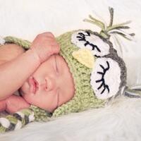 Crochet Sleepy Owl Earflap Hat -Baby, Toddler, Child, Teen and Adult Sizes. Sleepy Owl Hat, Boys Owl
