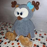 Handmade Crochet Owl, Owl Plush Doll, Crochet Owl Bird Toy, Owl Toy, Owl Nursery, Owl Decoration, Ow