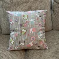 Owl Kids Throw Pillow