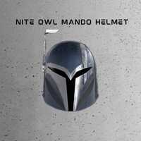 Mandalorian Nite Owl Helmet Star Wars