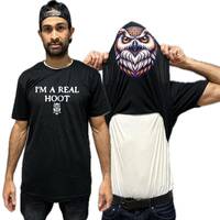 I'm A Real Hoot Funny Owl Flip Shirt - Funny Bird T-Shirt