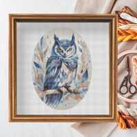 Owl - Cross stitch patterns - [S A2] aesthetic l Cute l Printable PDF