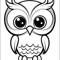 200 Owls Coloring Pages, Coloring Book, Adult Coloring Book, Kids Coloring Book, Kid Coloring Pages,