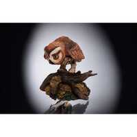 Vintage 1995 Screech Owl Hamilton Collection Masters of the Evening Wilderness Sculpture