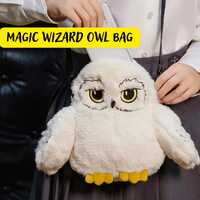 Owl Sling Bags, Furry Sling Bags Crossbody Bags, Hedwig-inspired Owl Bag, Cute Owl Bag, Owl Accessor