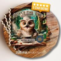 Oliver the Owl: Culinary Pro | 5-Star Kids Storybook with Recipes & Activities | Author Autograp