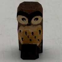 Darling Lotte Sievers-Hahn, German, Crèche/Nativity Owl. Hand Carved and So Sweet!