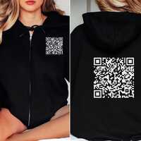 Funny Help Me Owl QR Hoodie, Sweatshirt, Zip Up Jacket, Unisex Hooded Sweater, Owl Lover Gift